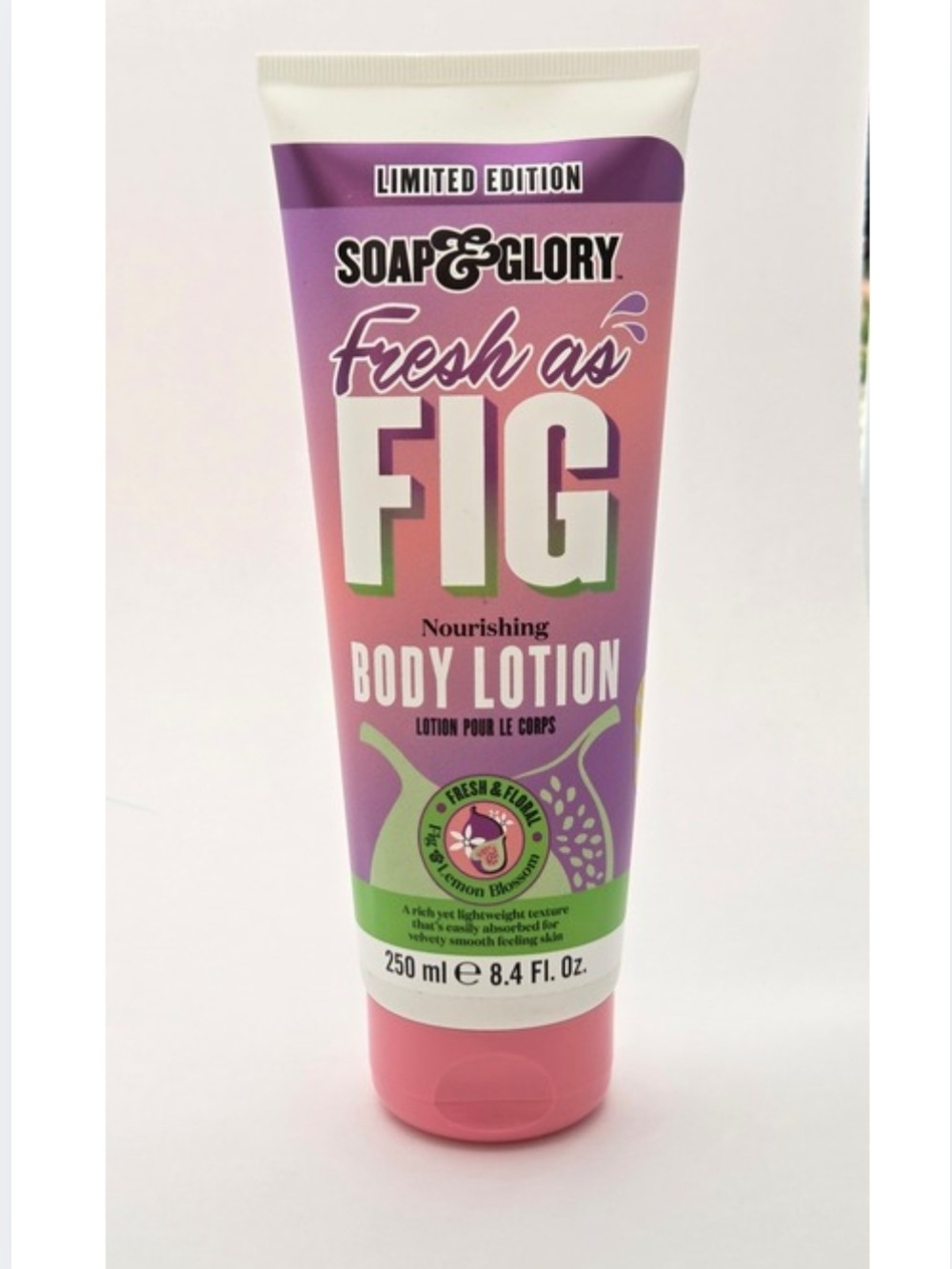 Soap & Glory Fresh as Fig Nourishing Body Lotion - Pink/Purple
